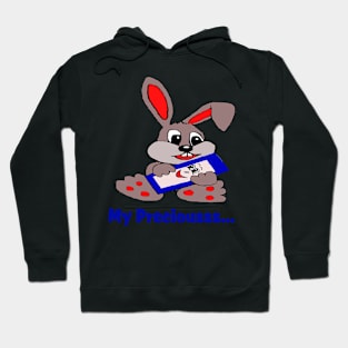 Rabbit  with mobile  my preciousss  1 Hoodie